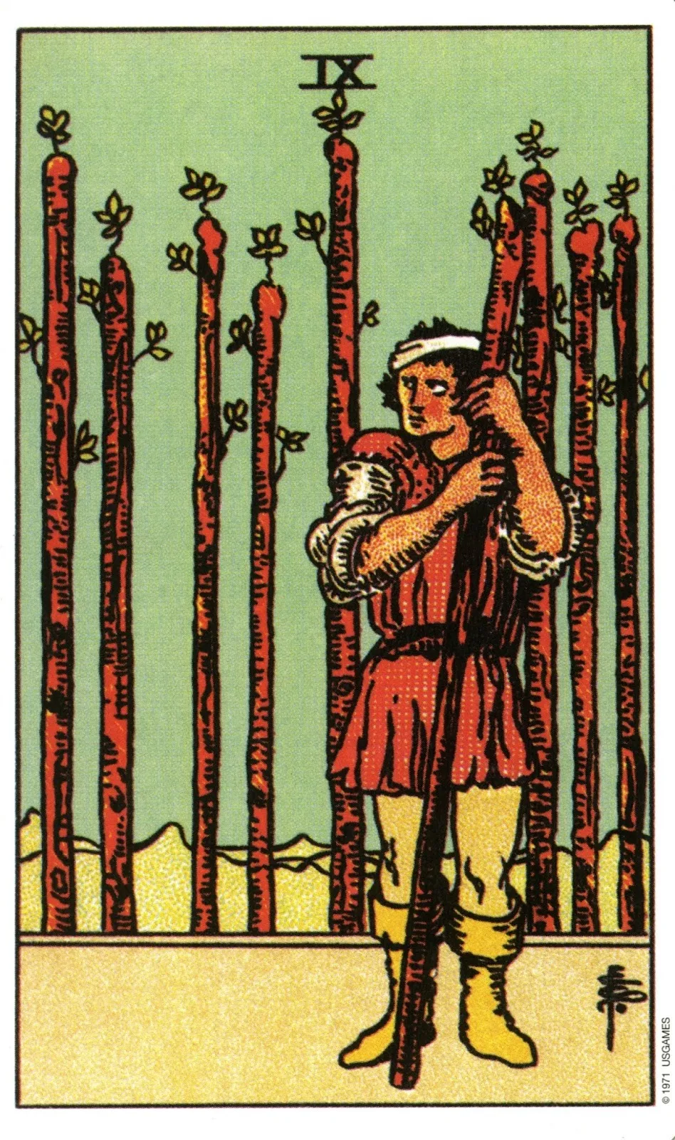 Nine of Wands