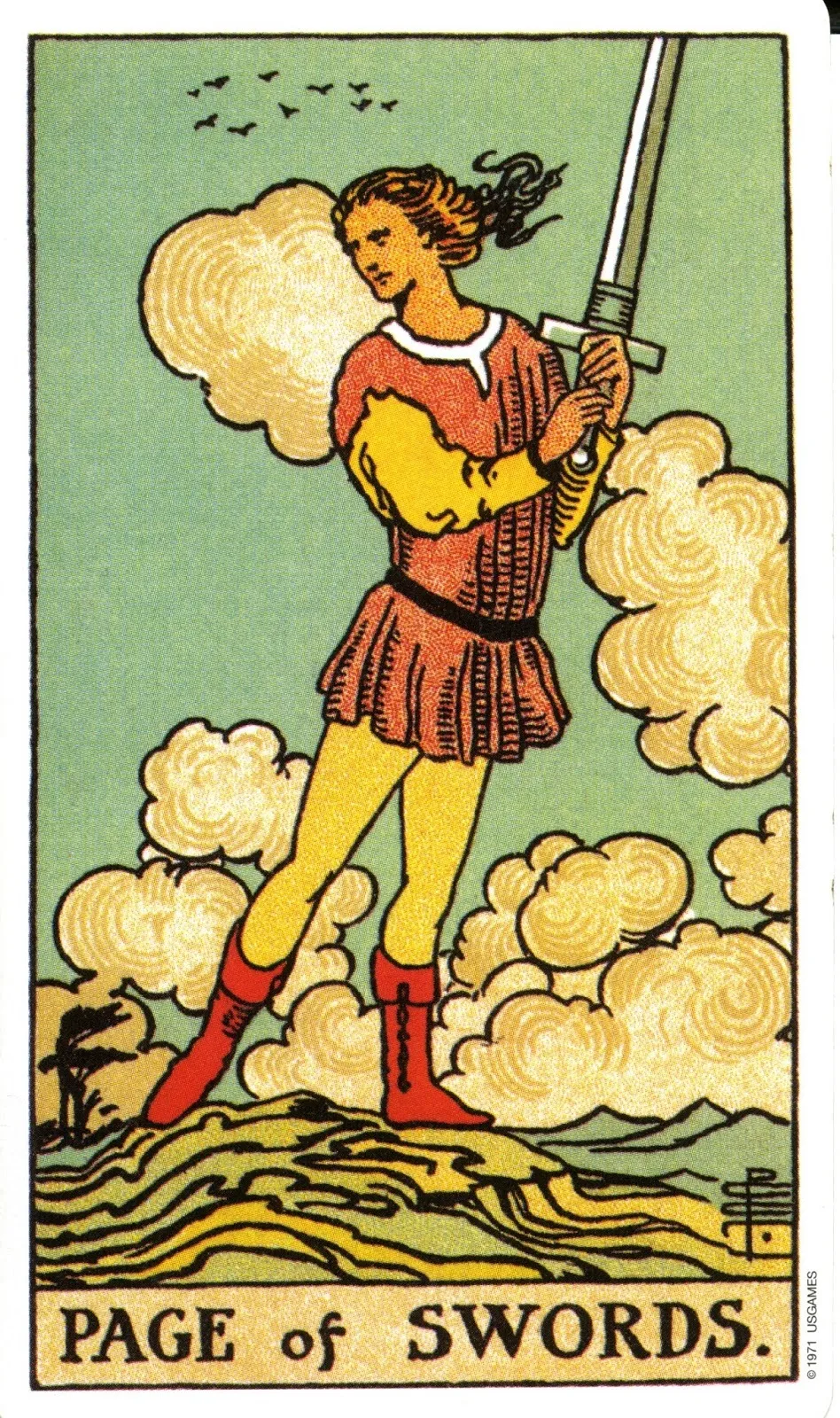 60 Page of Swords