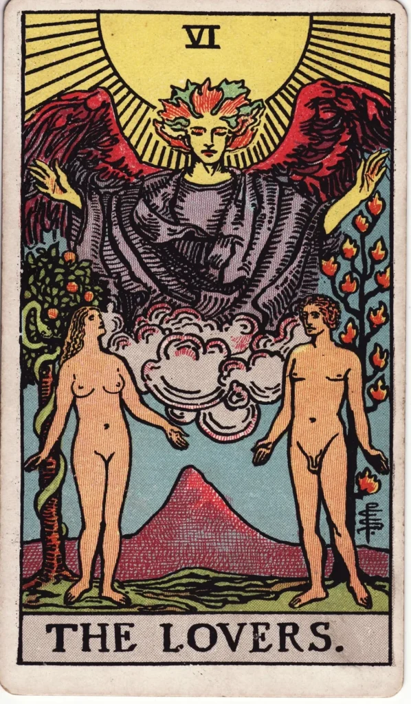 The Lovers Tarot — Meaning, Symbolism &Amp; Sacred Choices 1 the lovers tarot