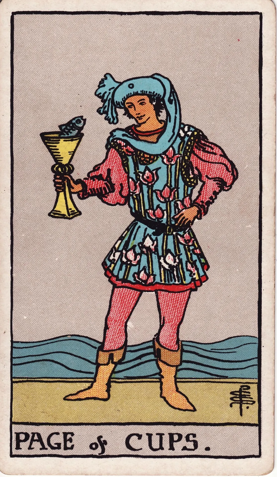 The Page of Cups