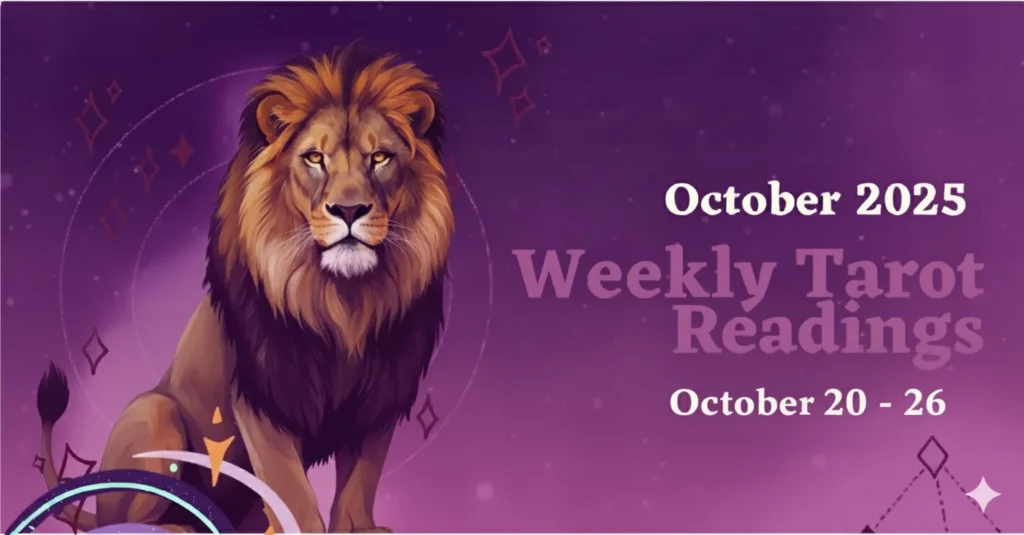 Weekly Tarot Reading for October 20 – 26