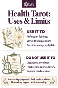 Health Tarot uses and Limits