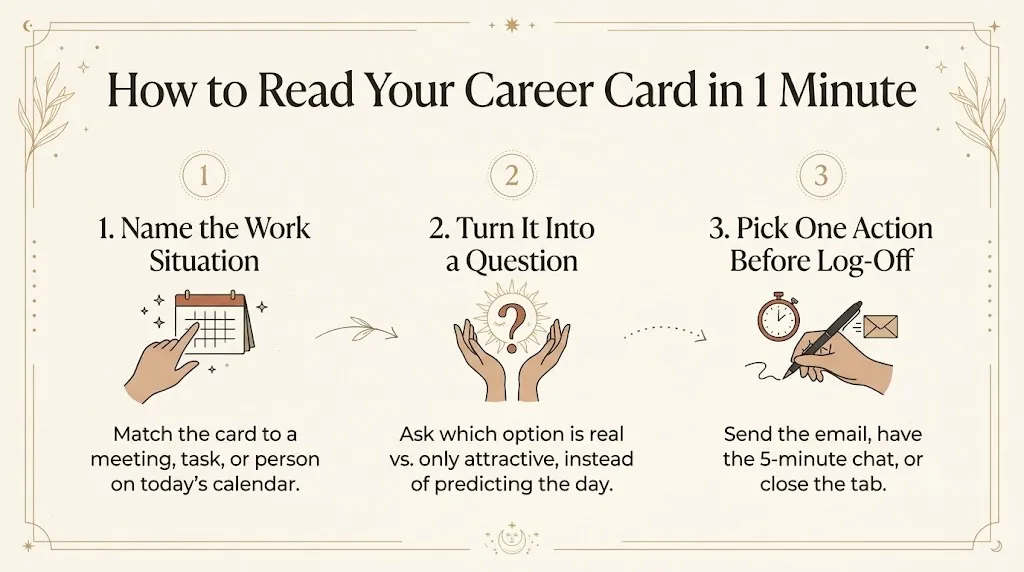 How to read Career Tarot Card